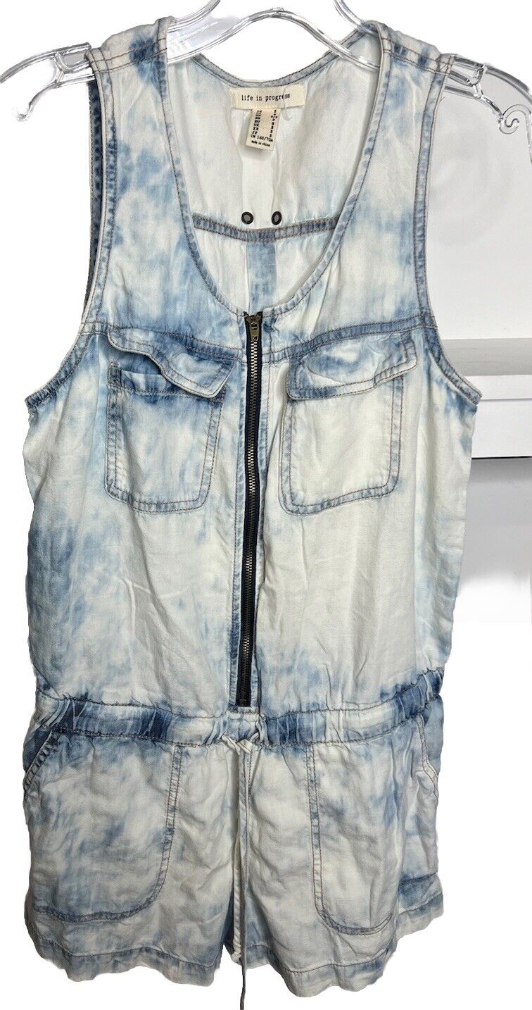 Life in progress overall jumper Size Small