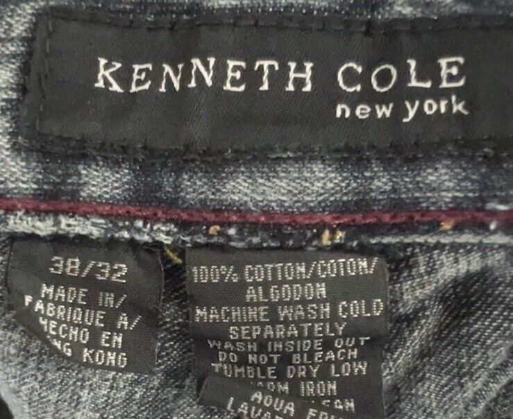Men's Kenneth Cole Jeans 38/32 Wear And Tear Good For Work Make Offer