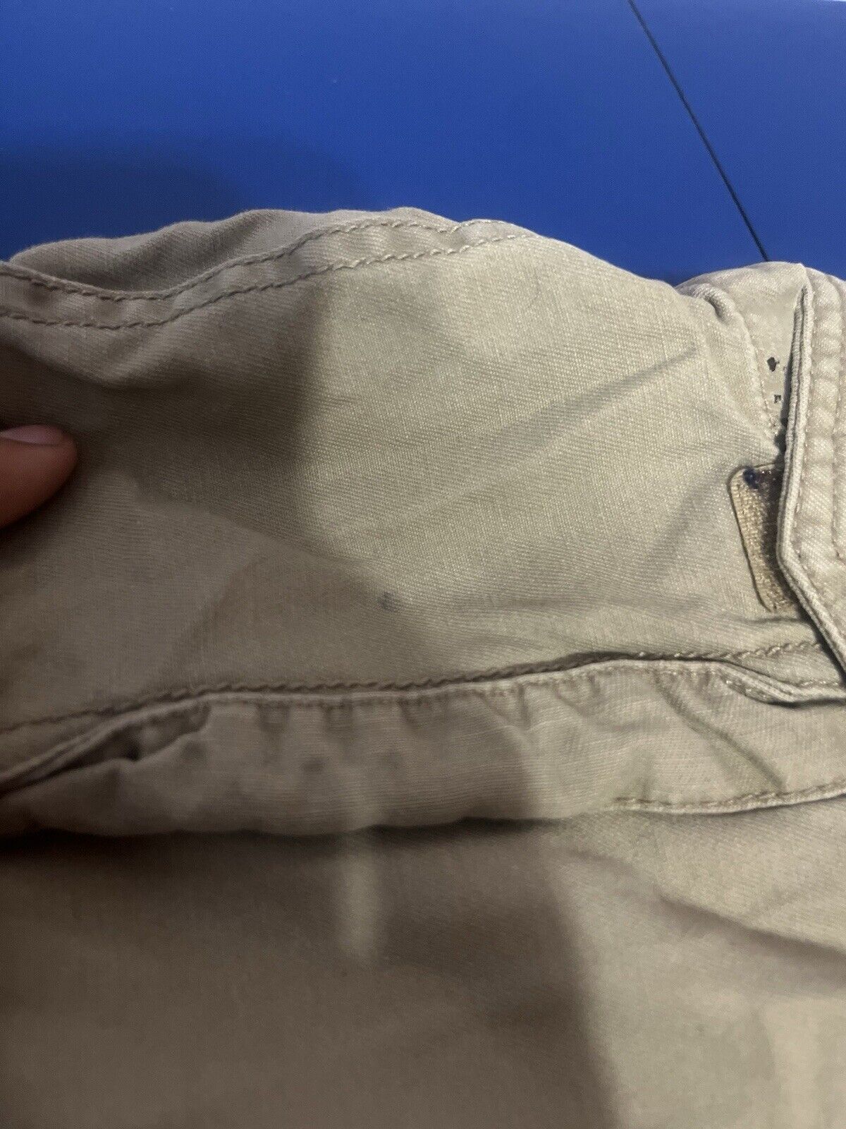 Men's 32x32 Hiking/Work Pants By Outdoor Life Beige Extra Pockets
