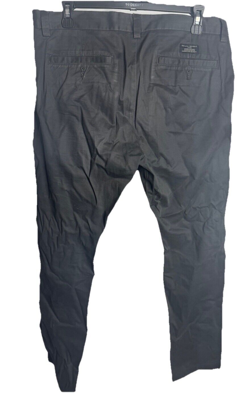 Banana Republic Kentfield Pants Mens 32x 30 Flat Front Chinos