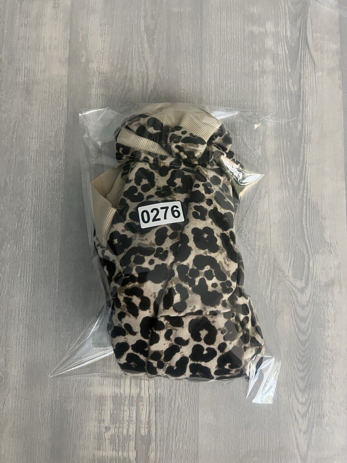 Guess Women's Leopard Print Long Sleeve Shirt- Size 16