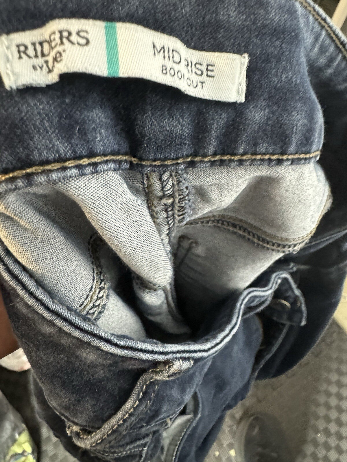Vintage Old Navy Size 10 Long Jeans Low Rise Waist