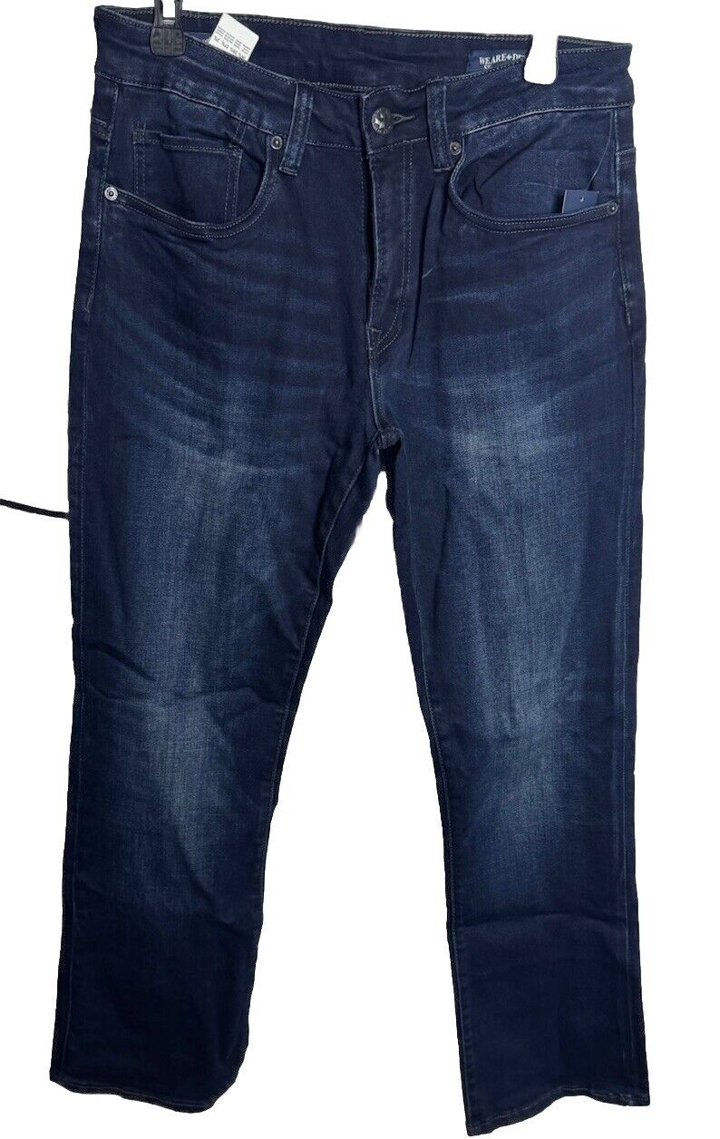 Buffalo David Bitton We Are Denim Ben Relaxed Tapered Dark Wash Men's 31x30