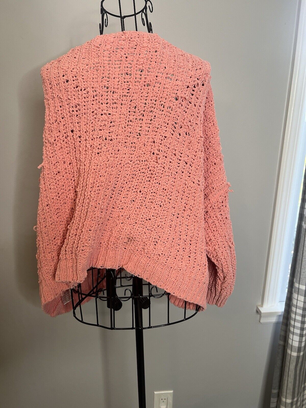 ANDREE by Unit Crochet Sweater Pink M/L