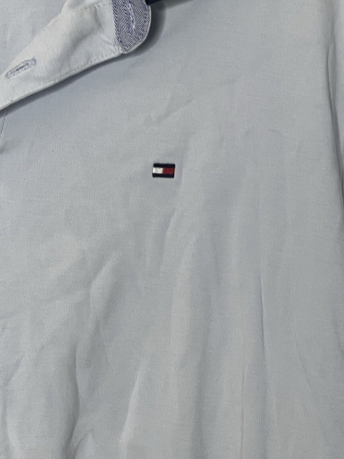 Tommy Hilfiger Shirt Mens Large Polo Short Sleeve