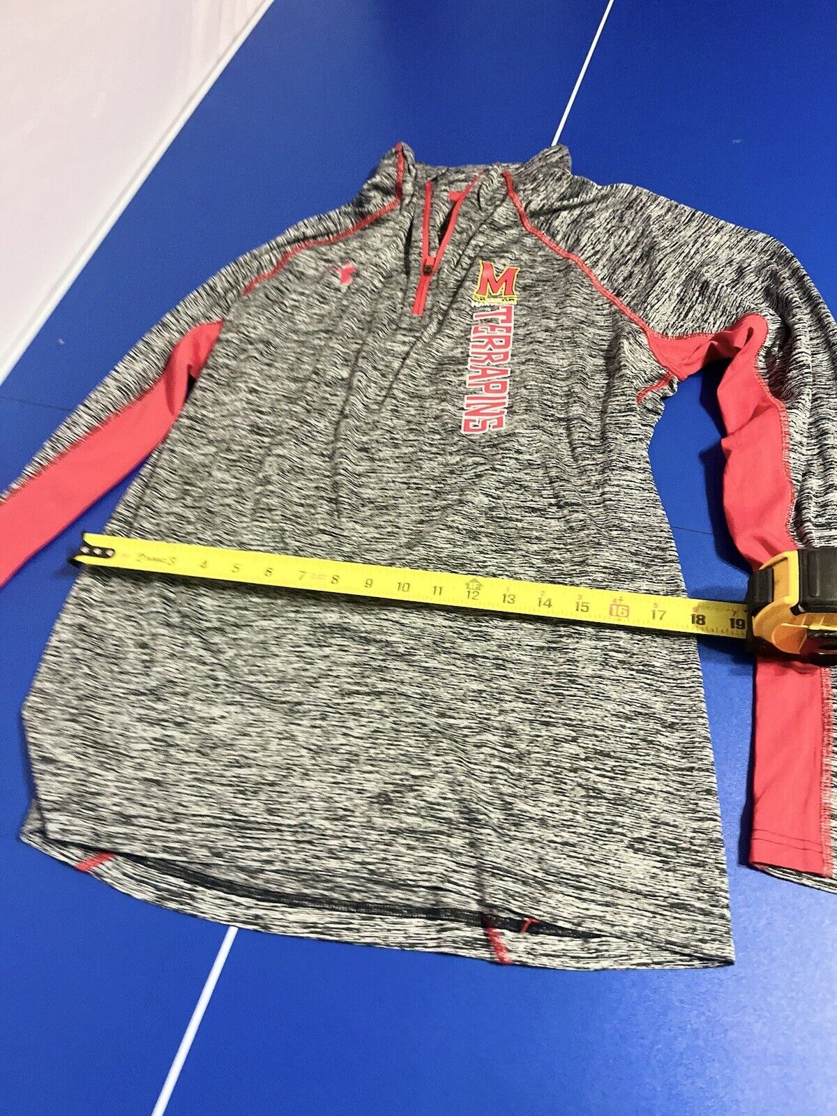 Under Armour Terrapins Athletic Long Sleeved, Medium Loose, Digital Gray Camo,