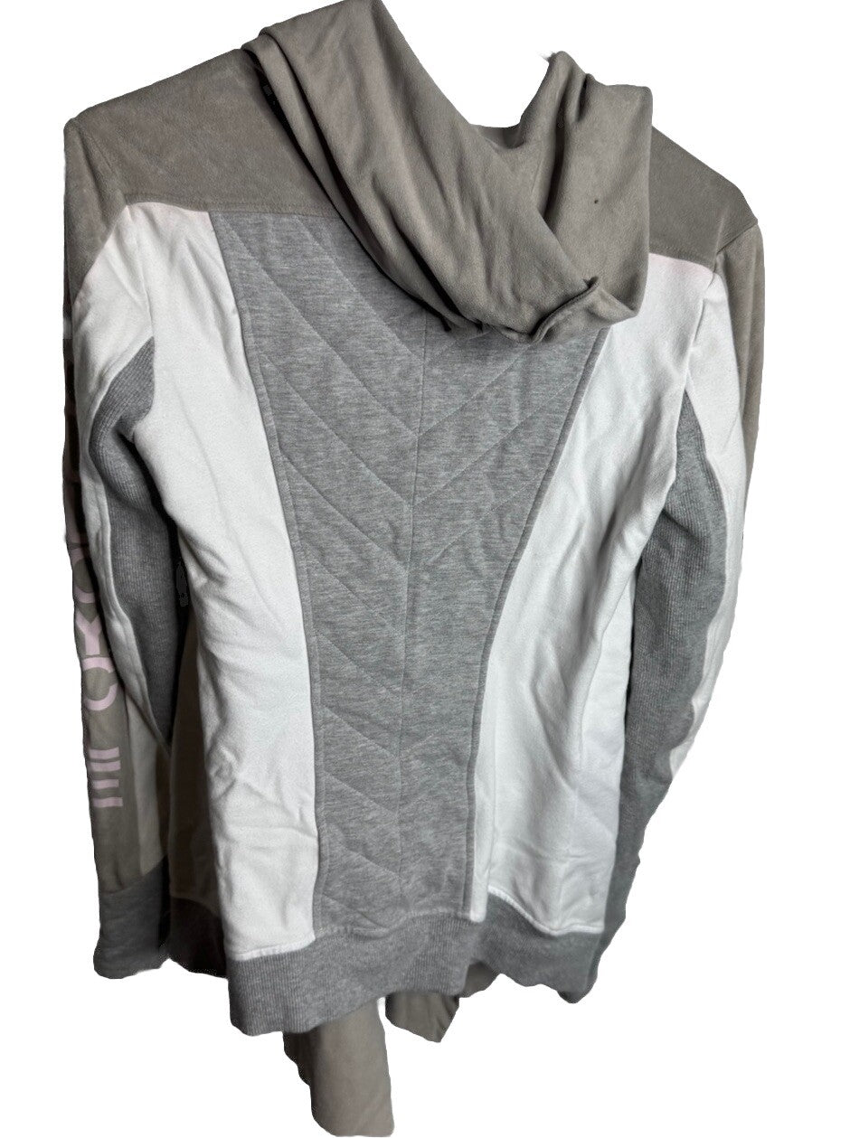 Soul Cycle Women's cardigan Logo Hoodie Gray Size XS