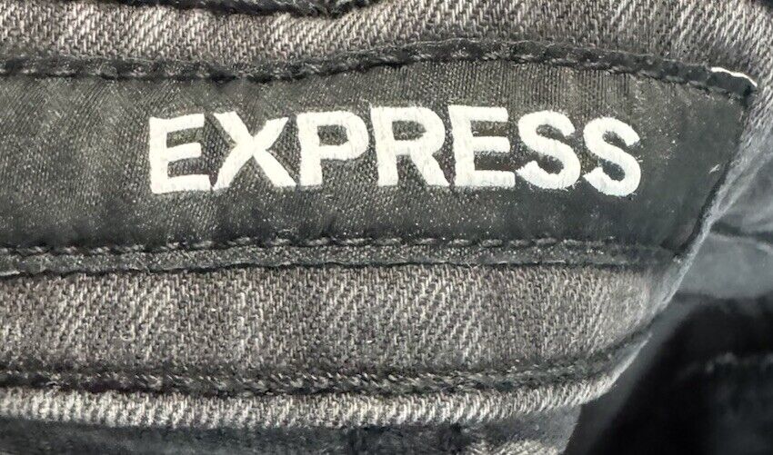 Express Selvedge Denim Jeans Mens 28x30 Slim Straight