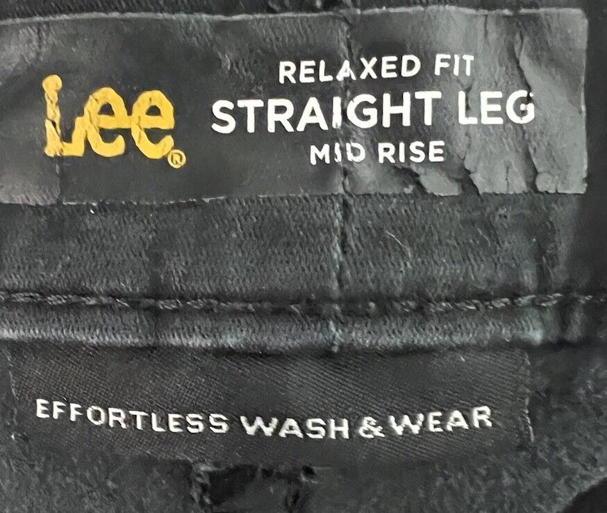 Lee Sz 14 Comfort Waistband Straight Leg Jeans