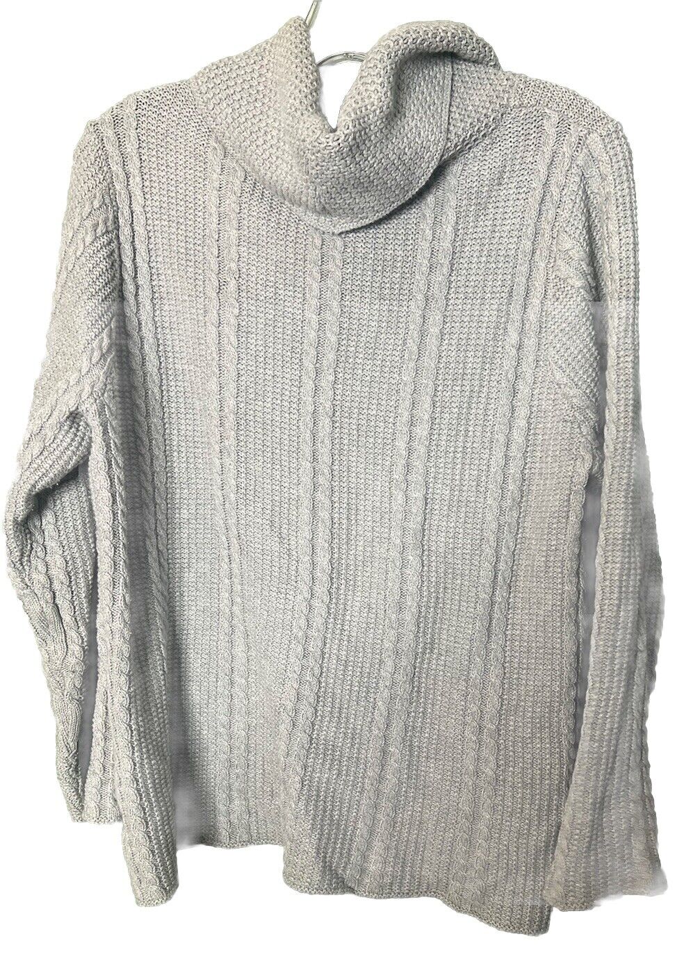 Jeanne Pierre Crochet Open Knit Sweater Top Women Size XL