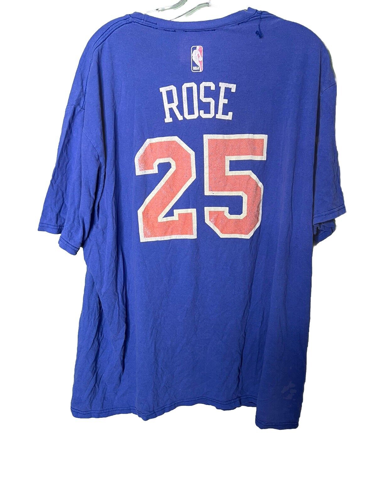 Derrick Rose T-Shirt New York Knicks #25 Youth NBA Name & Number