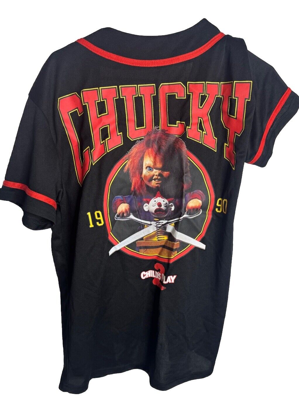 Chucky Good Guys Baseball Jersey Size Medium