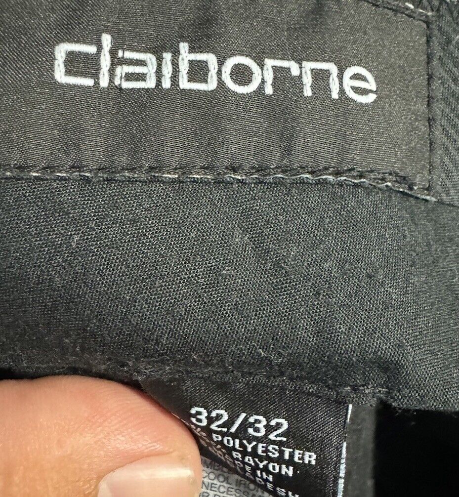Claiborne Pants Mens 32X32 Performance Flex
