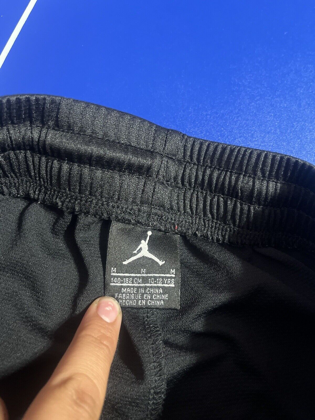 Air Jordan Athletic Shorts Youth Boys Size Medium (10-12) Black