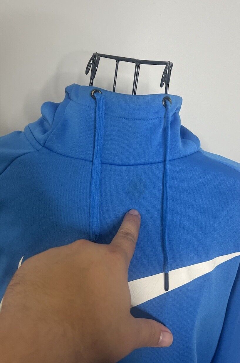 Nike Blue Pullover Hoodie Sweatshirt Small