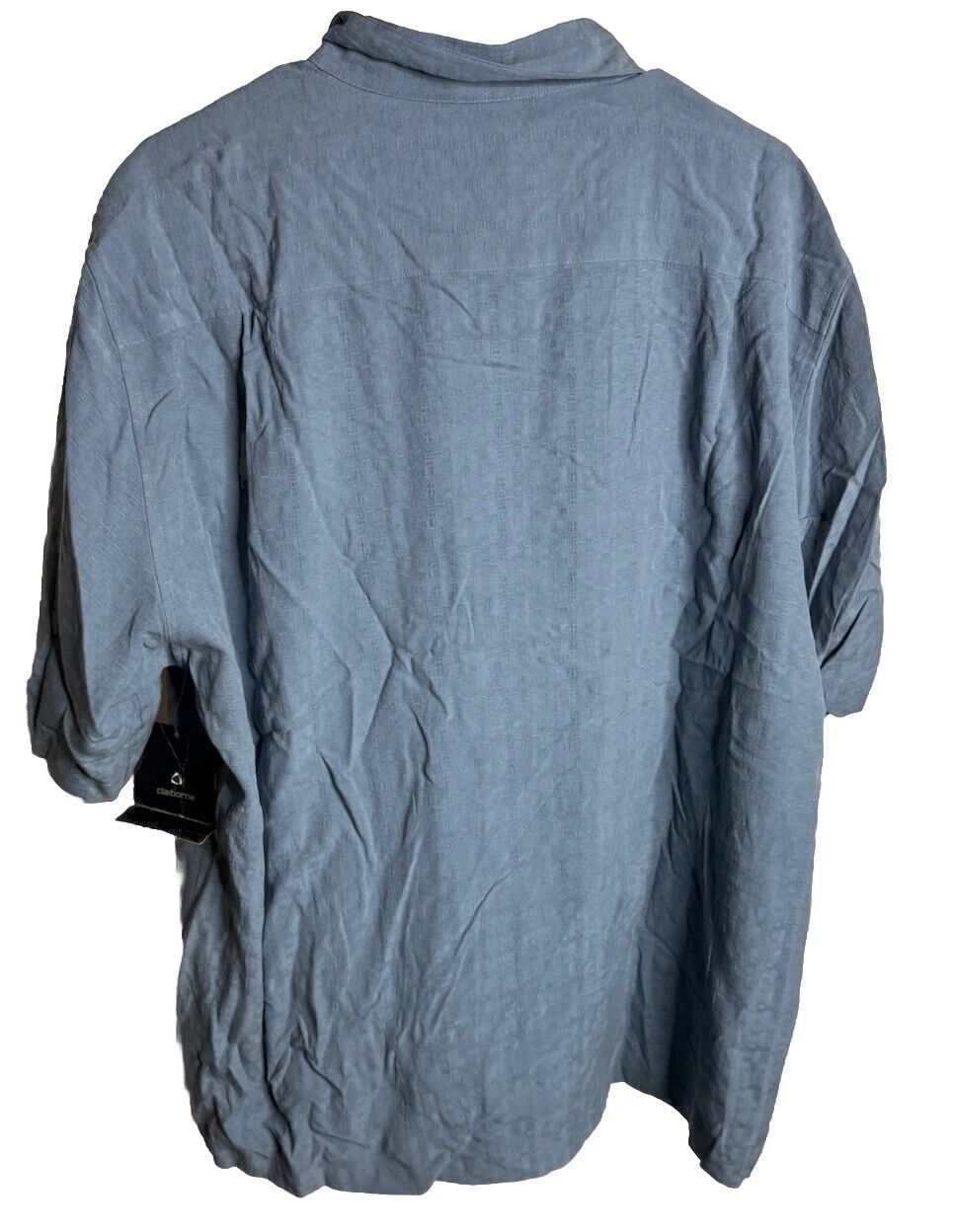 Claiborne Shirt Mens XL Short Sleeve Button Front Pockets Regular Fit