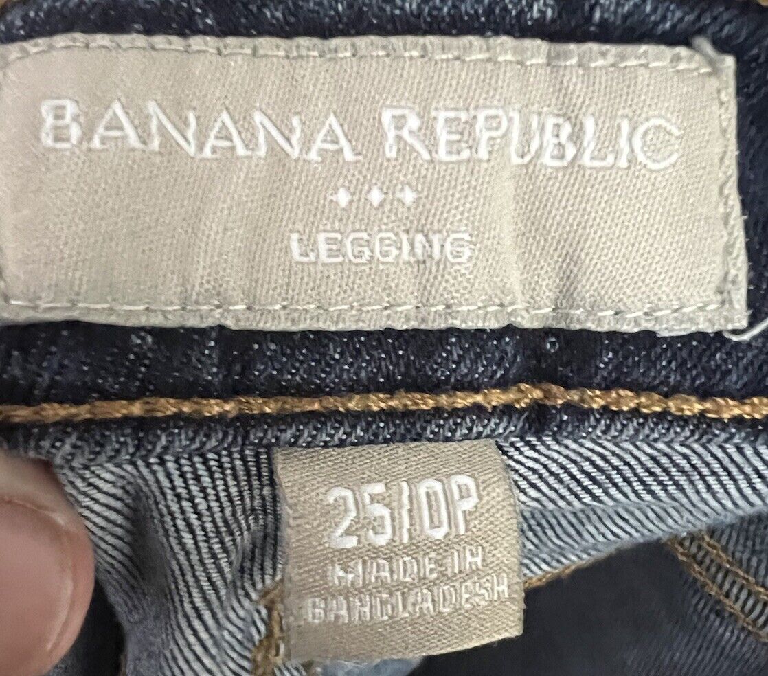 Banana Republic Super-Stretch Legging-Fit Jean Juniors Petite 25/0