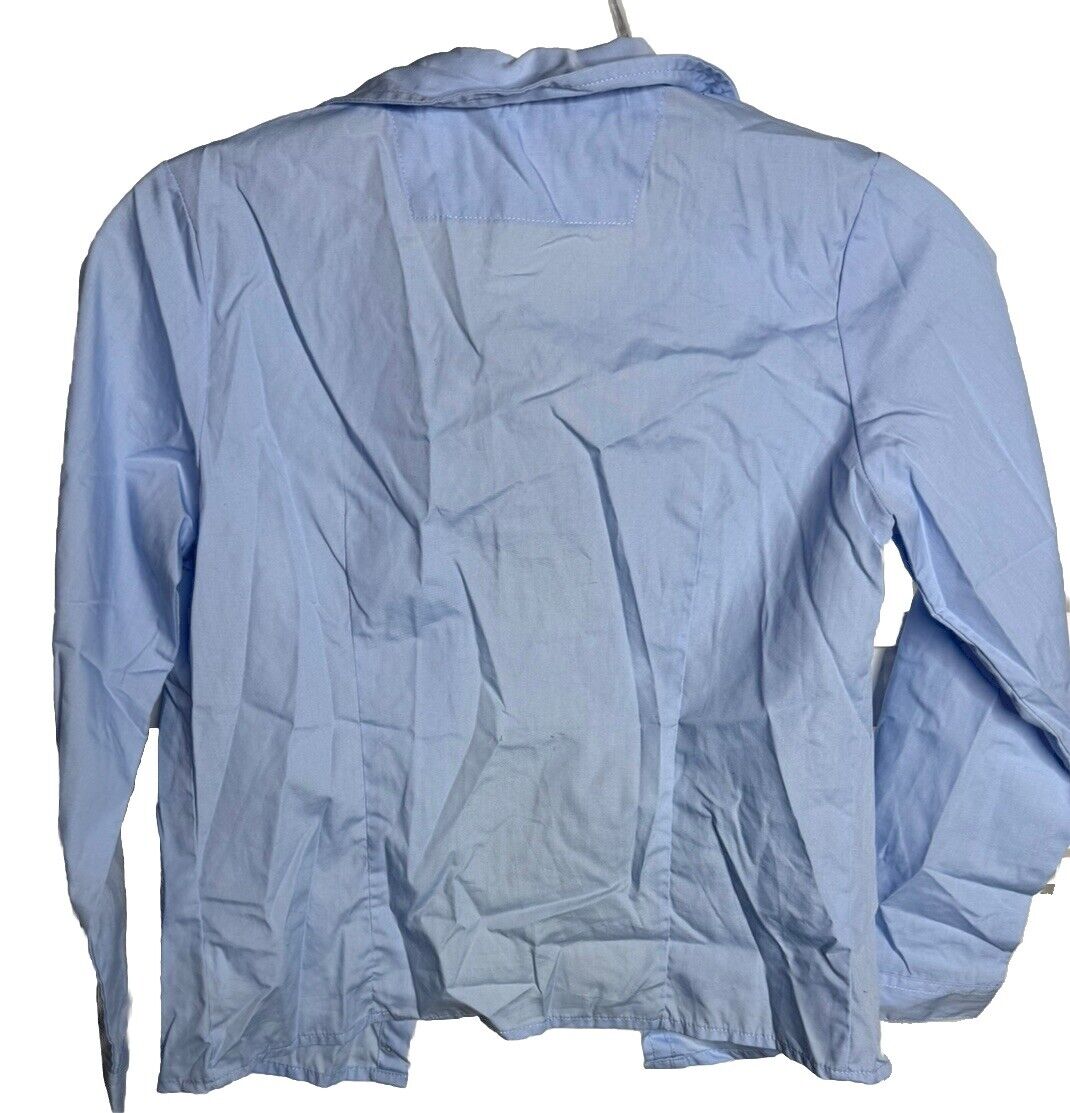 French Toast Button Down Shirt Girls Size 10 Long Sleeve School Uniform