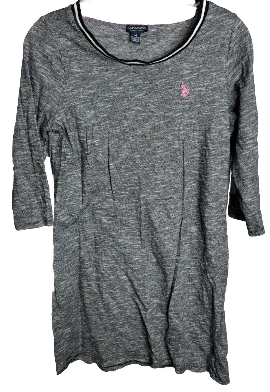 U.S. POLO ASSN. | 100% Cotton Mini Shirt Dress Size Medium