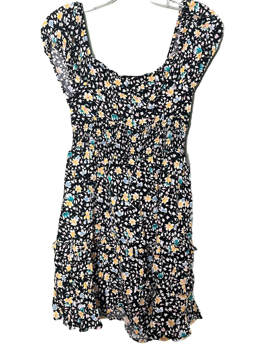 Aeropostale Dress Womens Medium Sleeves Floral