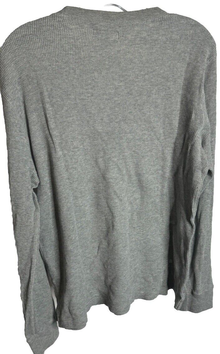 LUCKY BRAND LONG SLEEVE SHIRT (GRAY Large