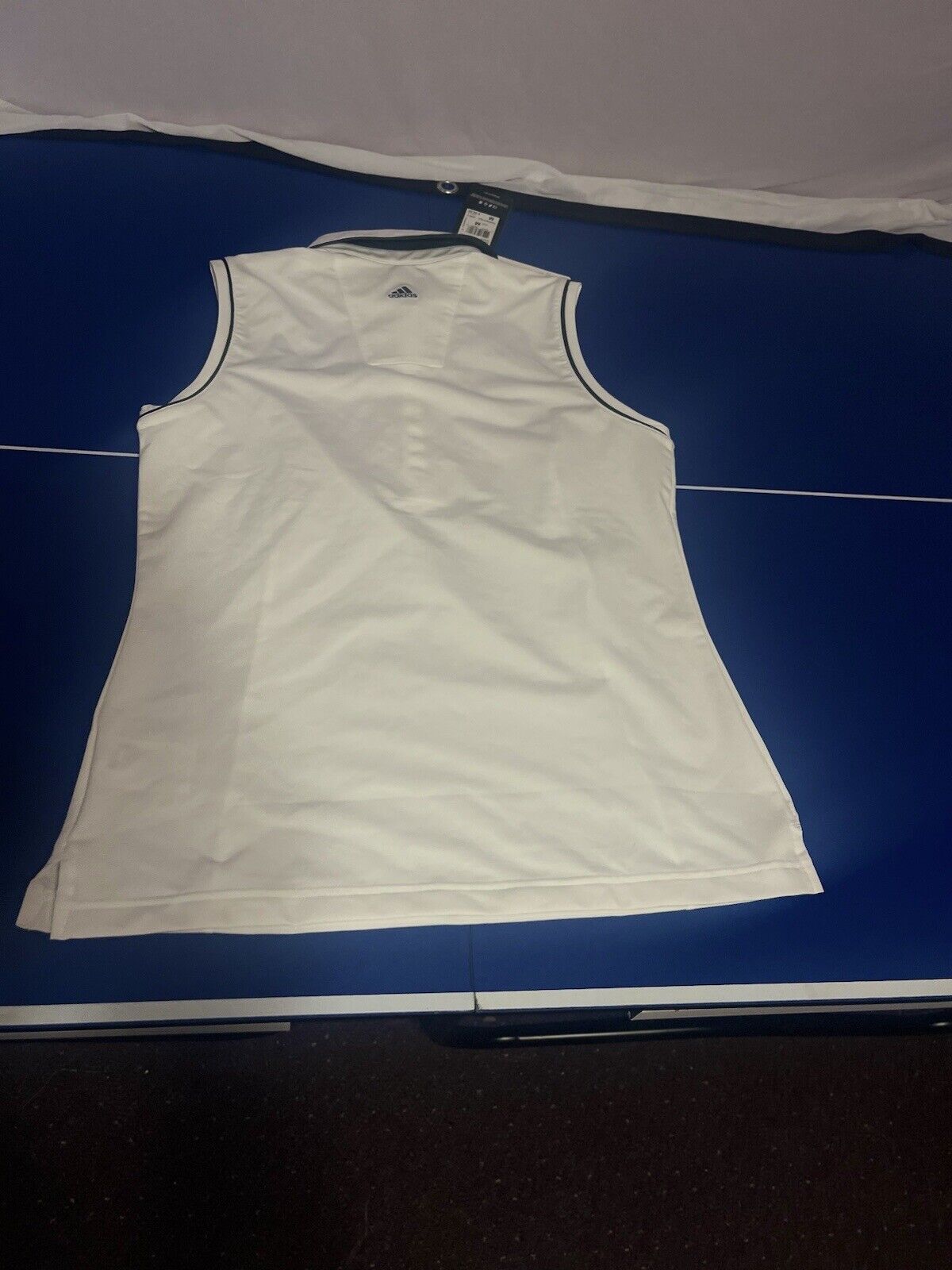 Adidas Women’s Golf Shirt, Size Medium, Clima Cool, White Shirt, High Quality