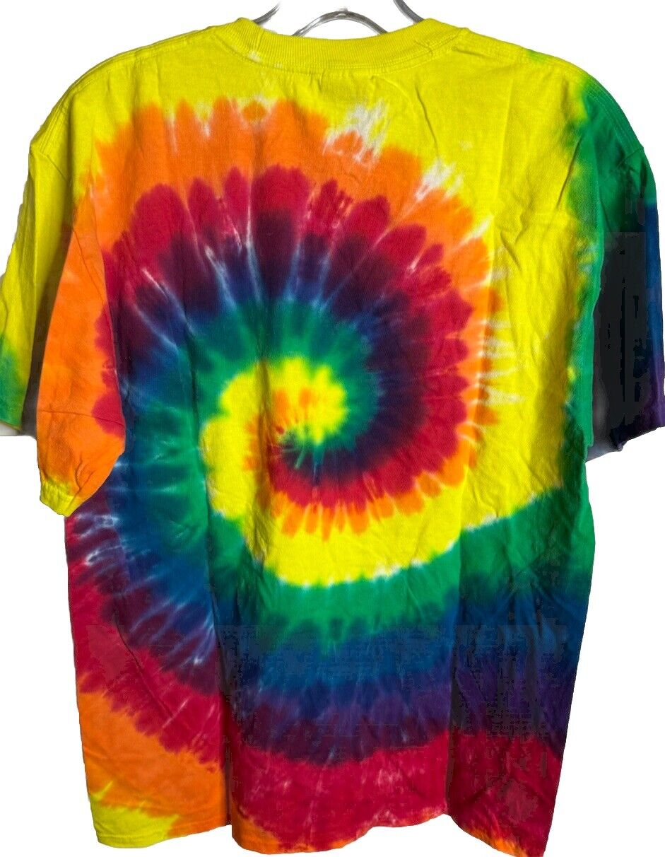 Multicolor Tie Dye T Shirt Size Medium