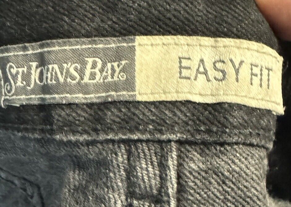 St Johns Bay Mens 40x32 Relax Straight Fit Denim Jeans