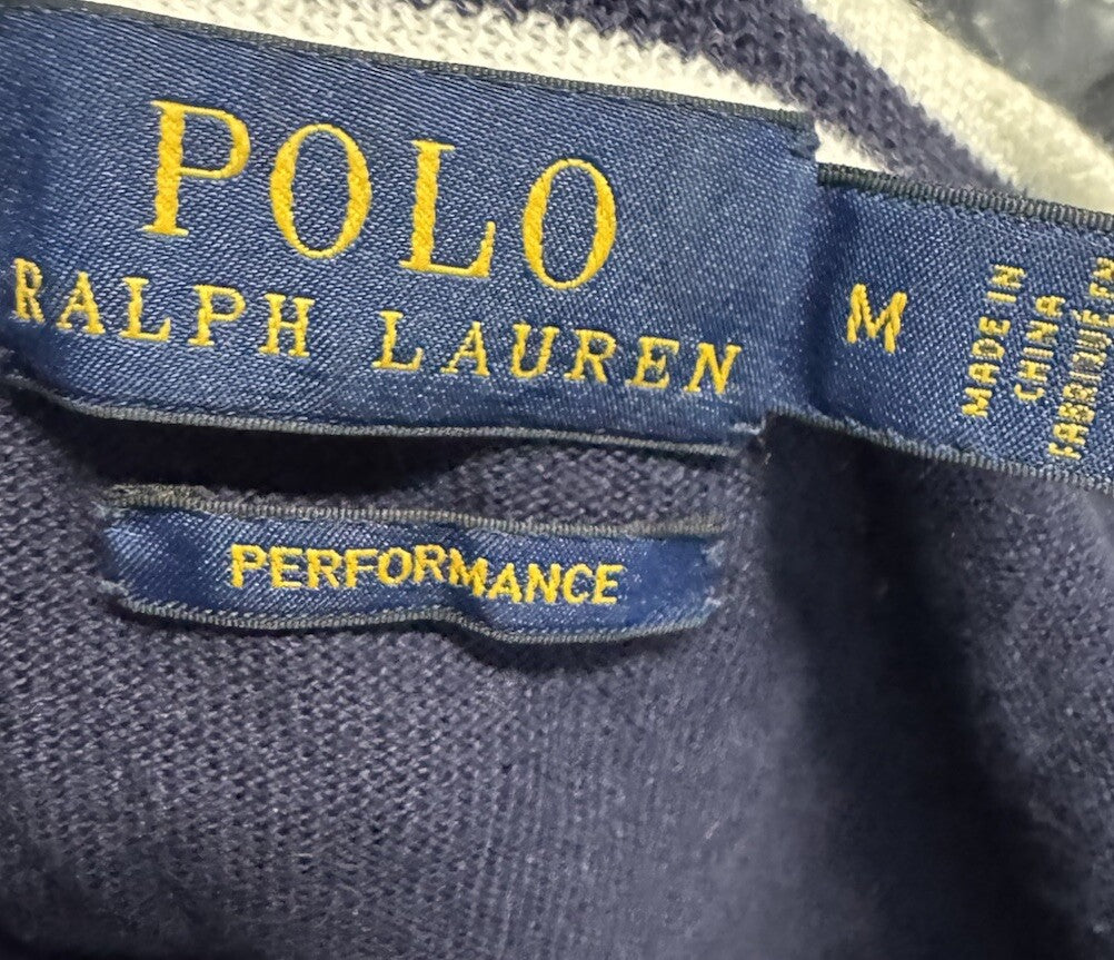 VTG Polo Ralph Lauren Cardigan Sweater Medium Prep Men 90s
