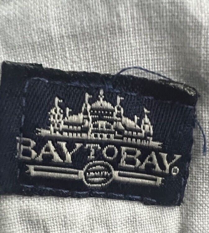 Men's Bay to Bay w/partial Elastic Waistband Chino Shorts Size 38