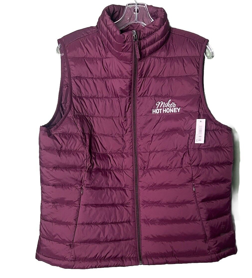 Amazon Essentials Men's Lightweight Water-Resistant Packable Puffer Vest NEW NWT