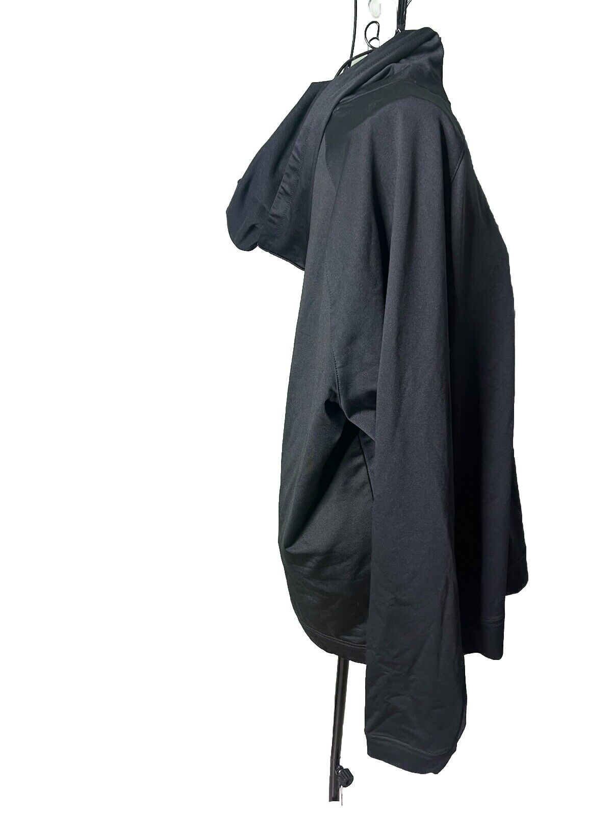Kenneth Cole Shirt Mens Medium Black Long Sleeve With Hood