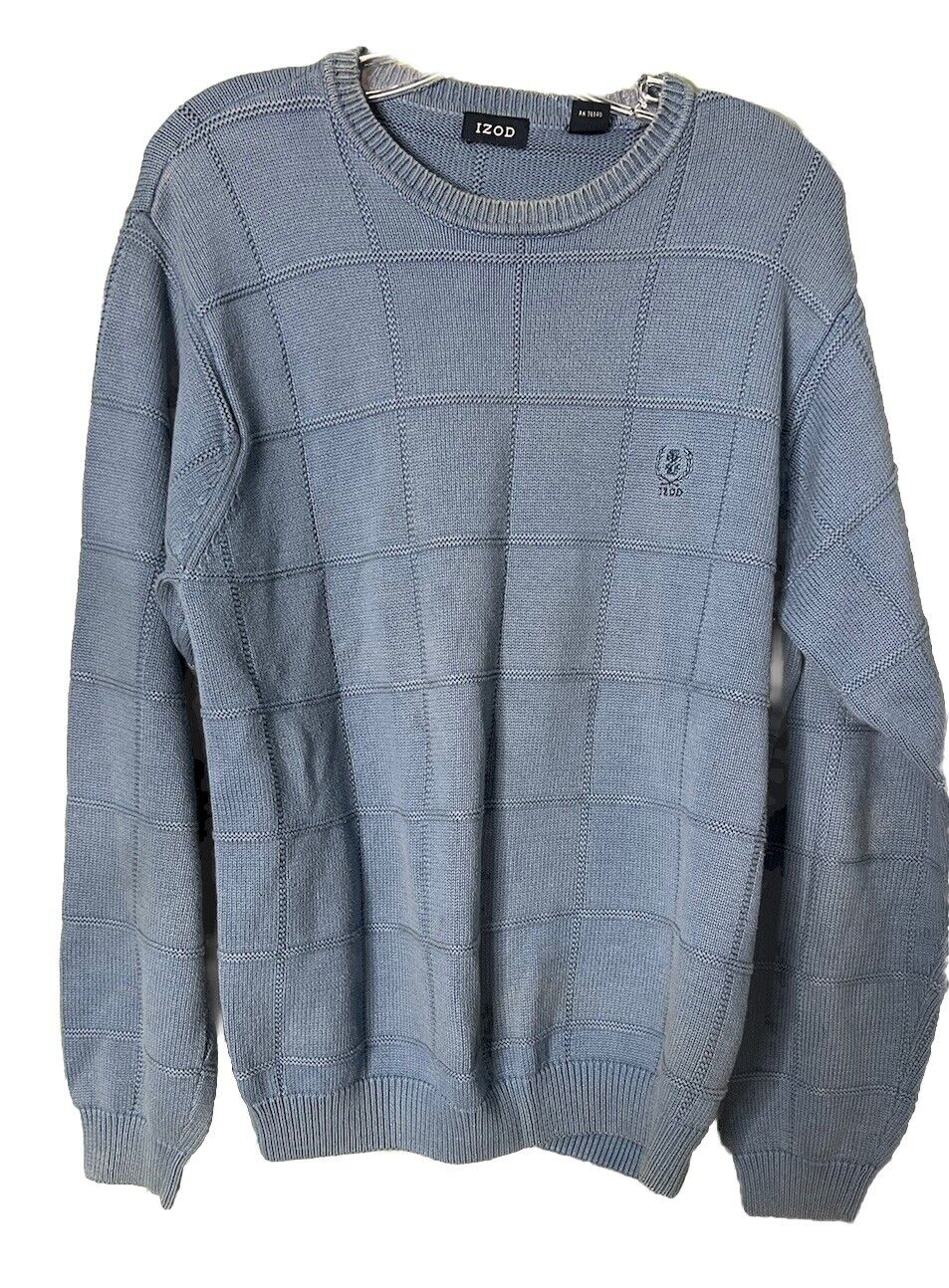 VTG Izod Crew Neck Knit Sweater Mens Large