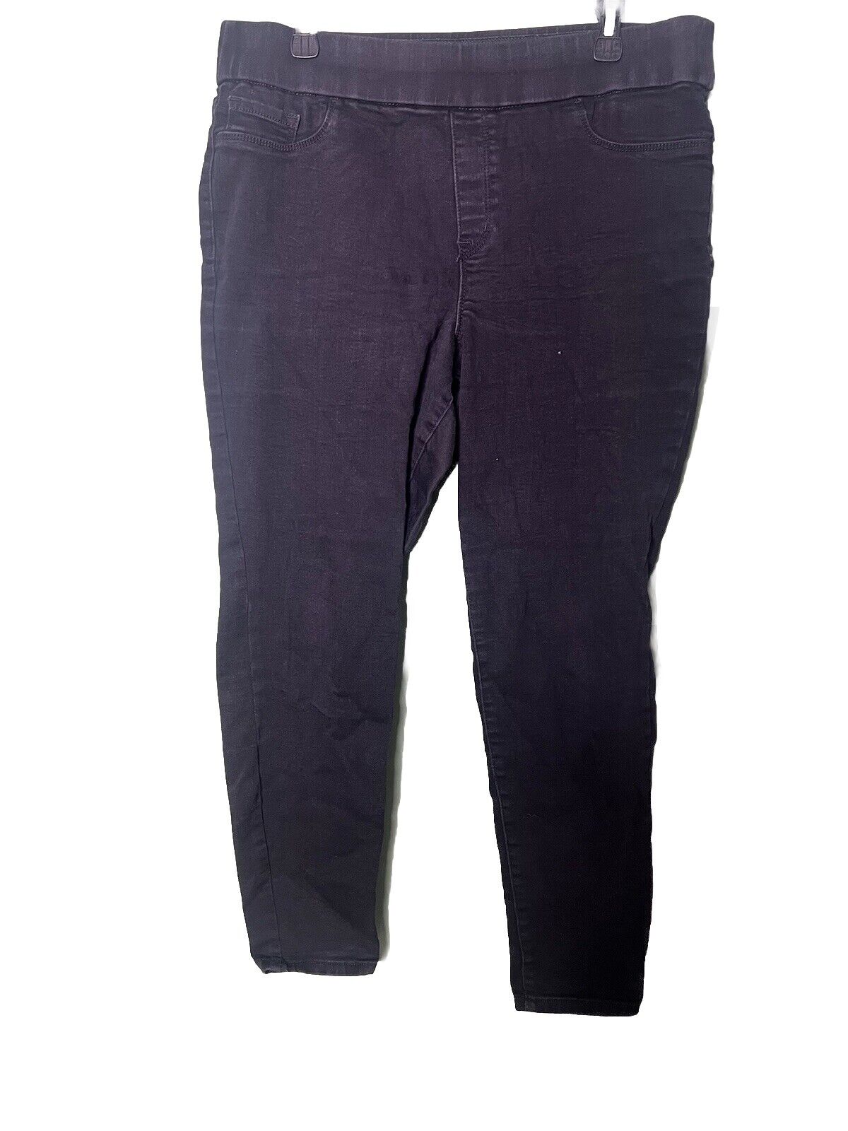 Womens Nine West Pull On Skinny Pants Size 14