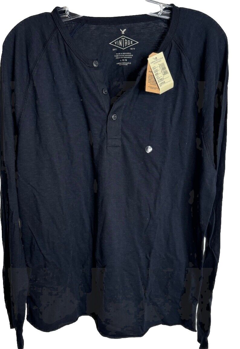 American Eagle Outfitters Classic Long Sleeve Pullover Large
