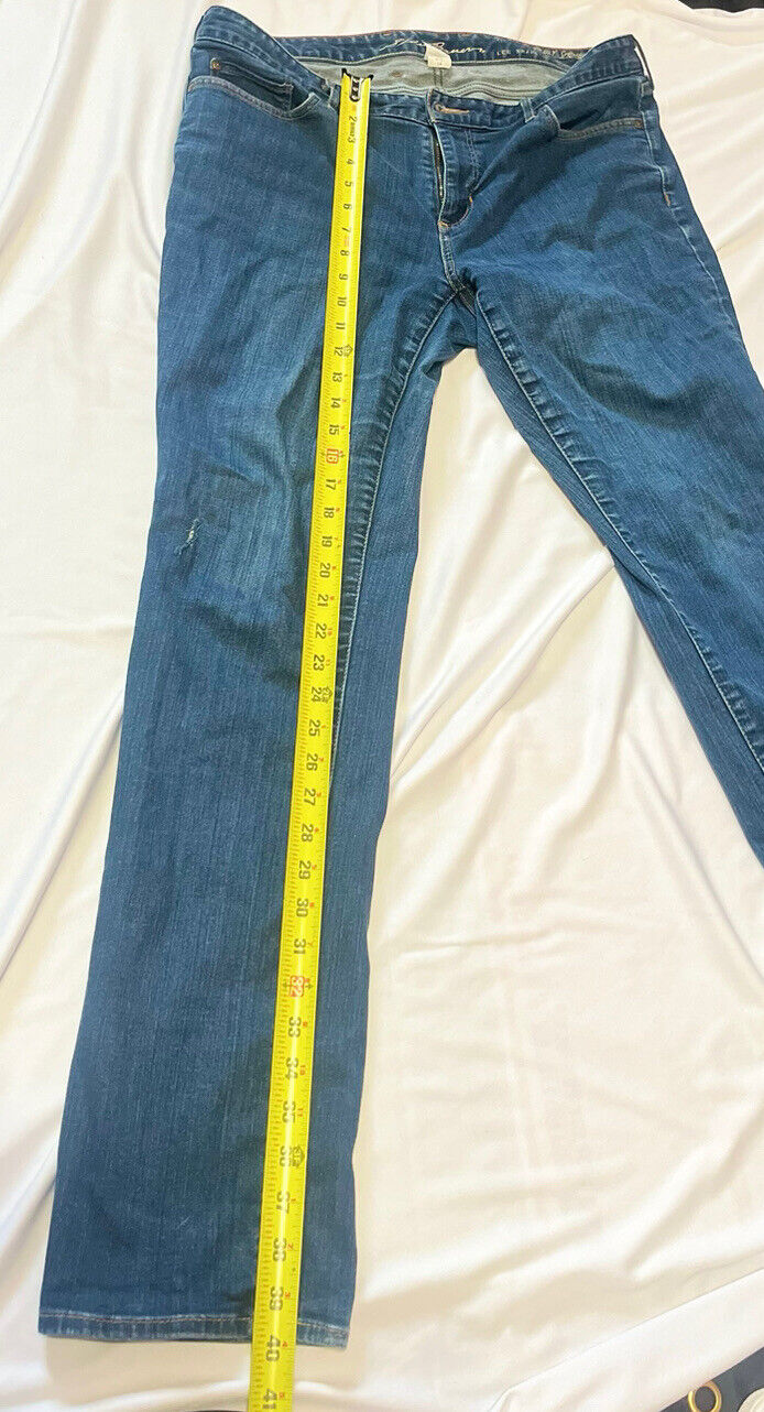 Eddie Bower Jeans Women’s Size 14,Truly Straight Fit,Great Condition,Denim,rare