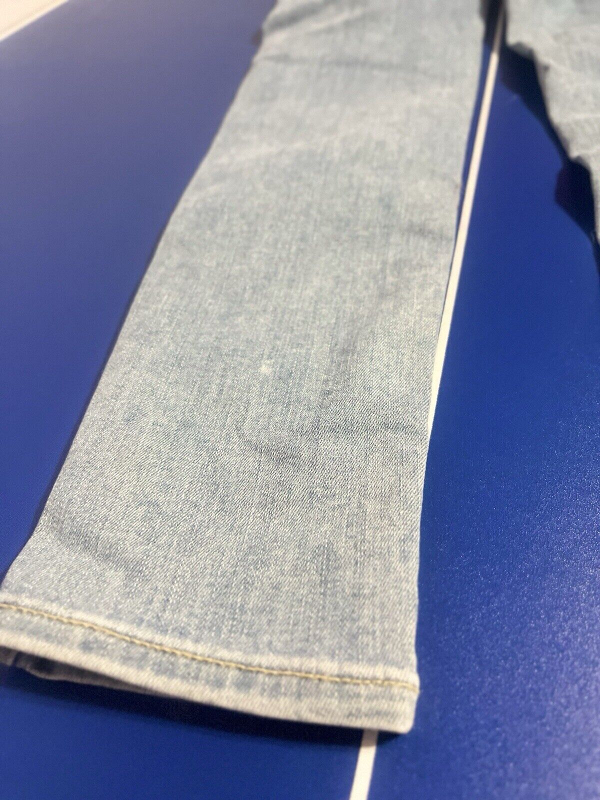 Levi's Jeans Women's 24x26 Mile High-Rise Super Skinny Ankle Pants-Measured