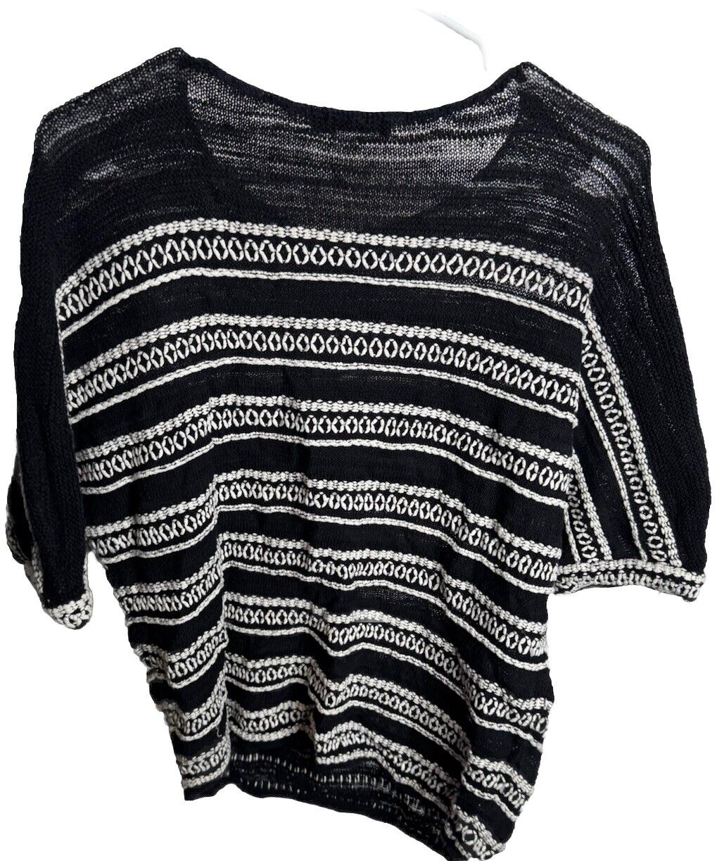 NIC+ZOE linen blend sweater sz large