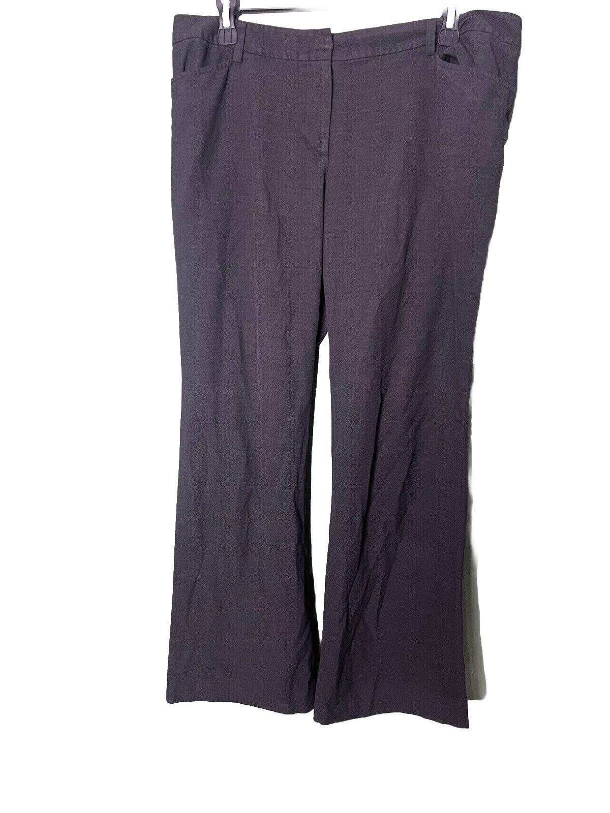 Michael Kors Women's Gramercy Fit Straight Pants Slacks Size 12p