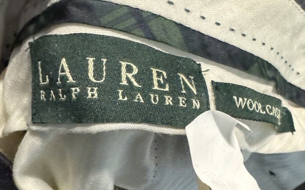 Lauren Ralph Lauren Men's Pleated Wool Cashmere Trousers Sz 32x30