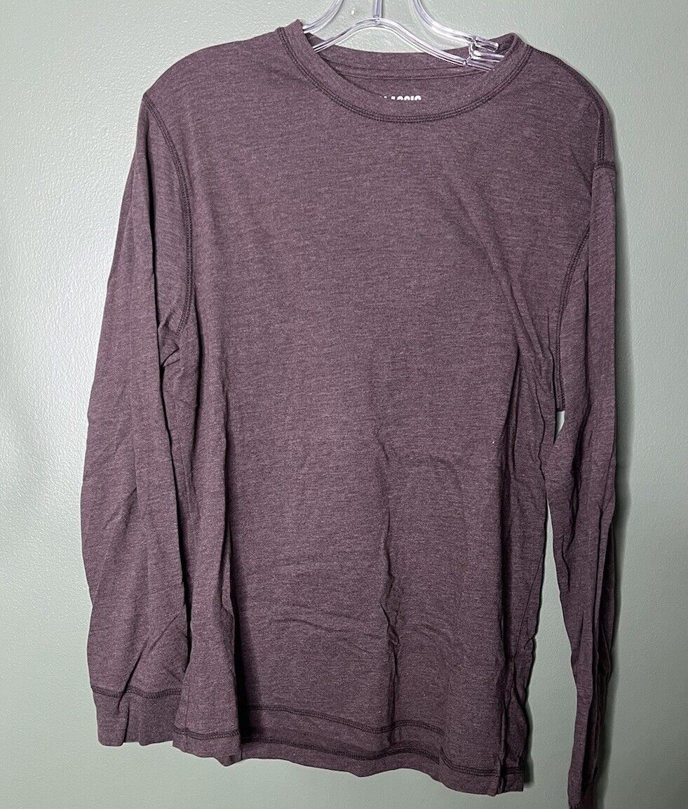 Classic Long Sleeve T Shirt, Long Sleeve Crew Neck