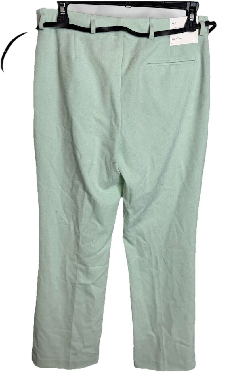 Calvin Klein Modern Fit Pants Womens Size 8 Brown Straight Leg Career Trousers
