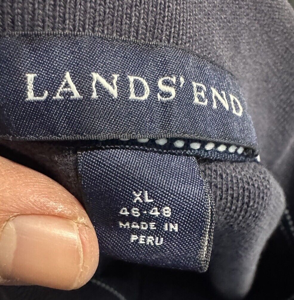 Lands' End Men's Polo Shirt Size XL Traditional Short Sleeve