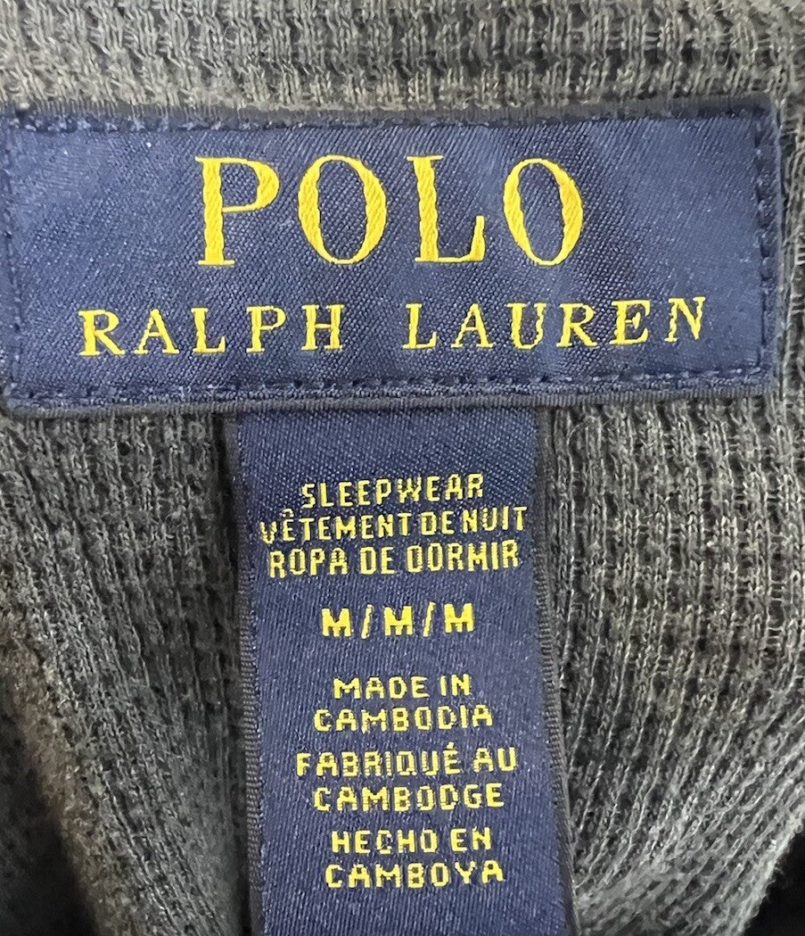 Polo Ralph Lauren Sleepwear Men's Size Medium Thermal