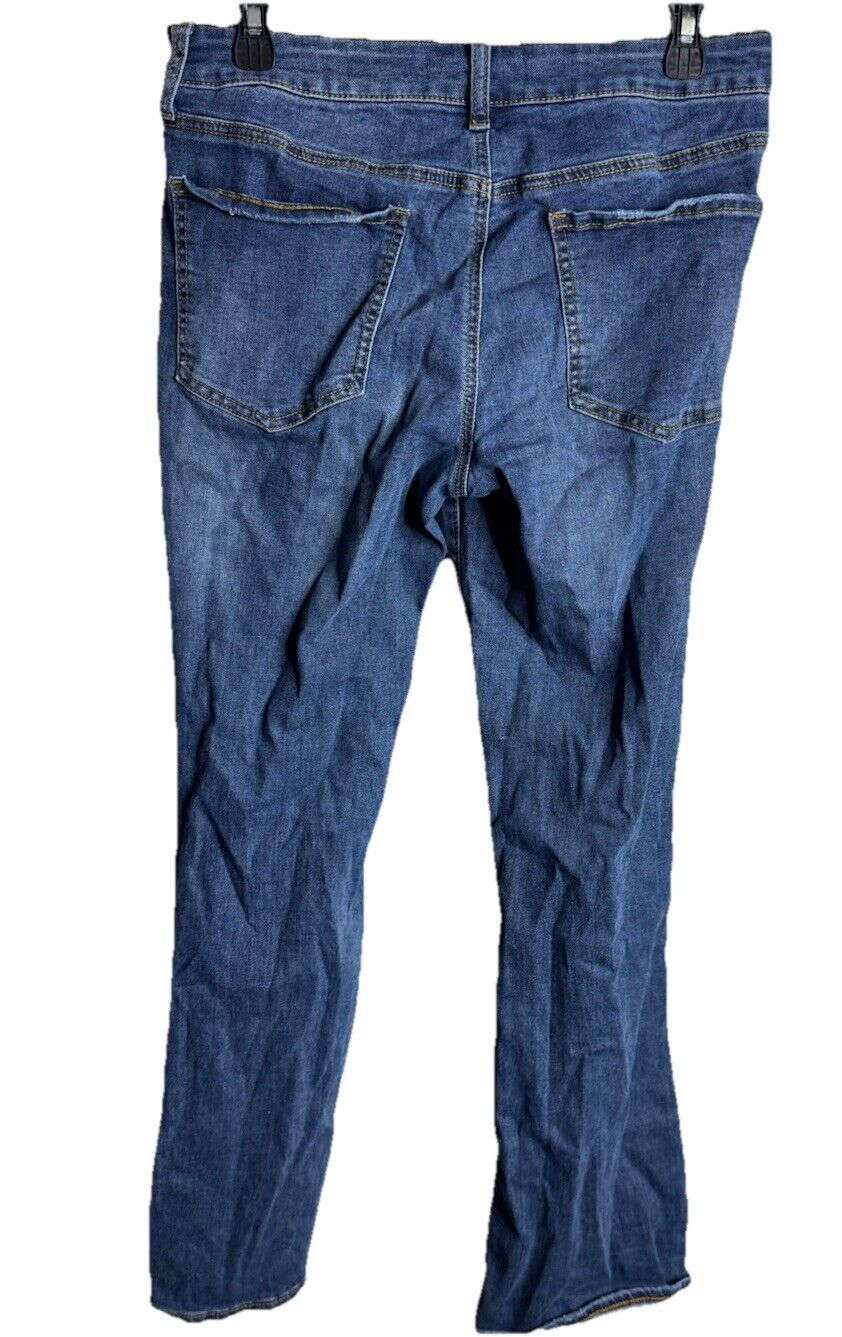 SO goods for life jeans womens size 11/30w bootcut stretch mid rise denim blue