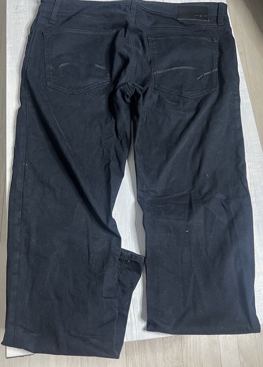Mavi Black Denim Mens 34x32 Jeans Jake Slim Leg