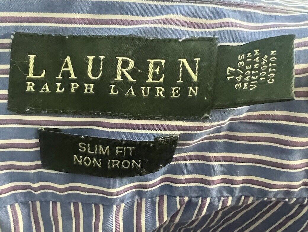 Ralph Lauren Men’s Shirt Classic Fit 17- 34/35