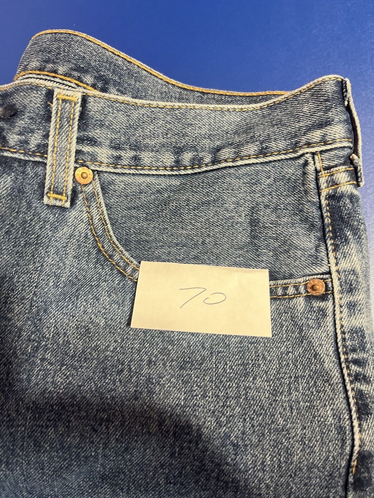 Levis 505 Jeans Mens 36x29 Regular Fit Straight Medium Wash Denim