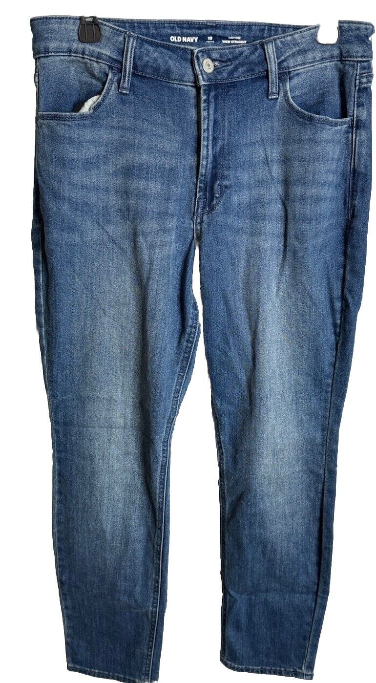 Old Navy Women's Petite Size 10 Blue Leg Stretch Jeans