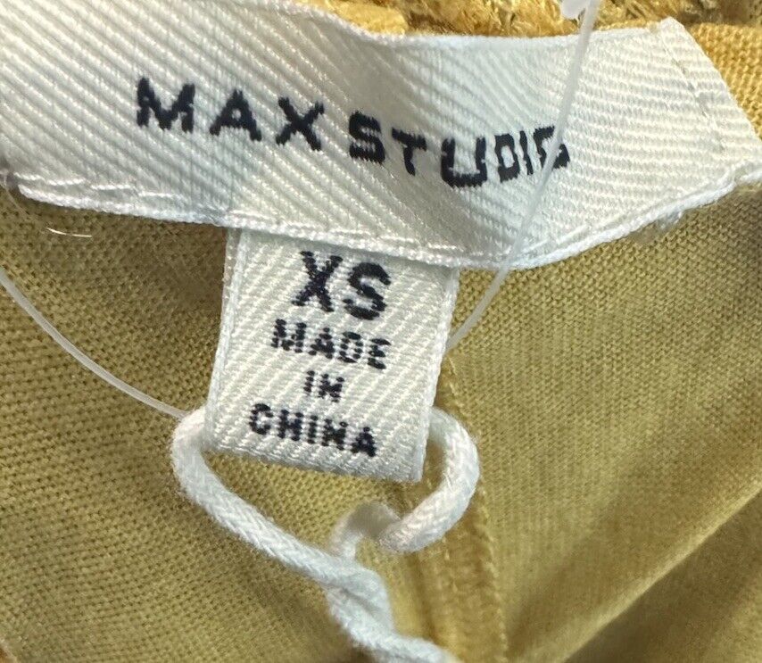 Max Studio Skirt Womens Extra Small Knit Flare Stretch Pull